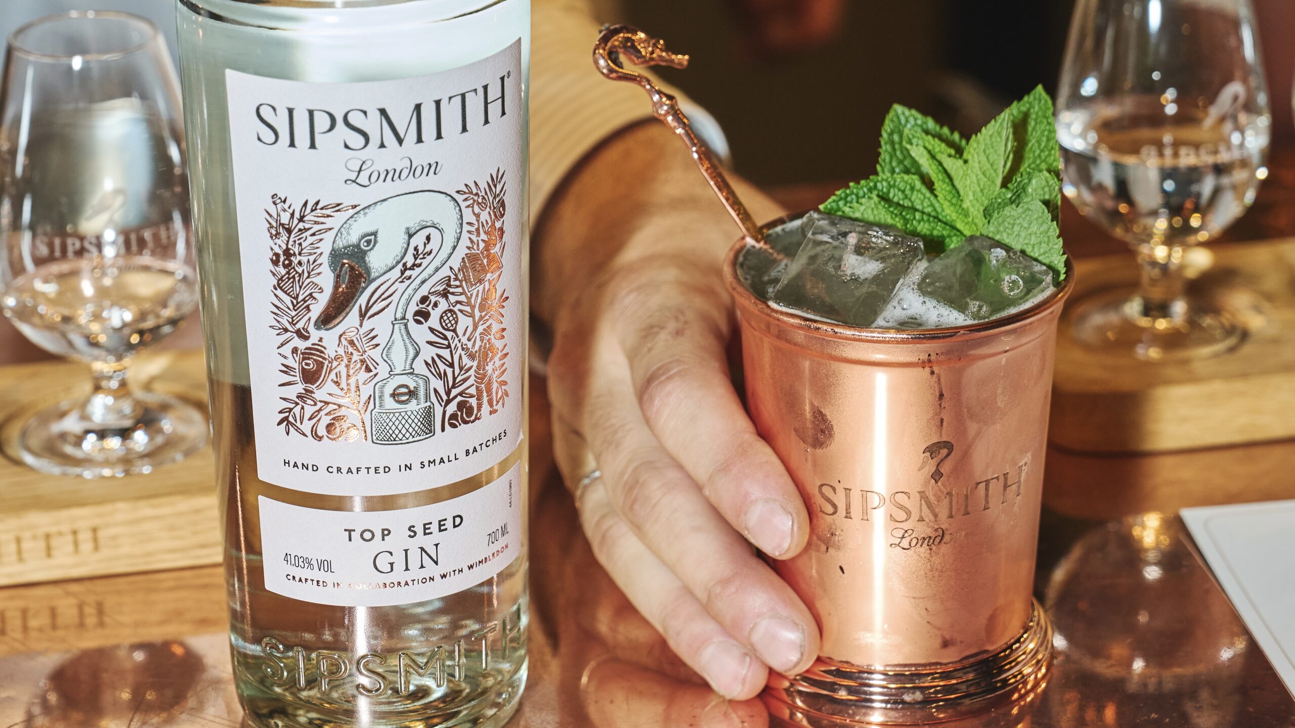 Fuse partners with Sipsmith to launch new Wimbledon-exclusive gin, Top Seed